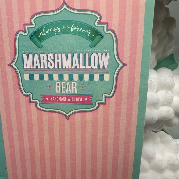 White Fluffy Teddy Bear Stuffed Animal - Picture 3 of 8